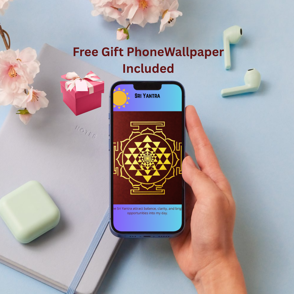 Sri Yantra for Inner Peace & Mental Clarity – Sacred Geometry Wall Art Print