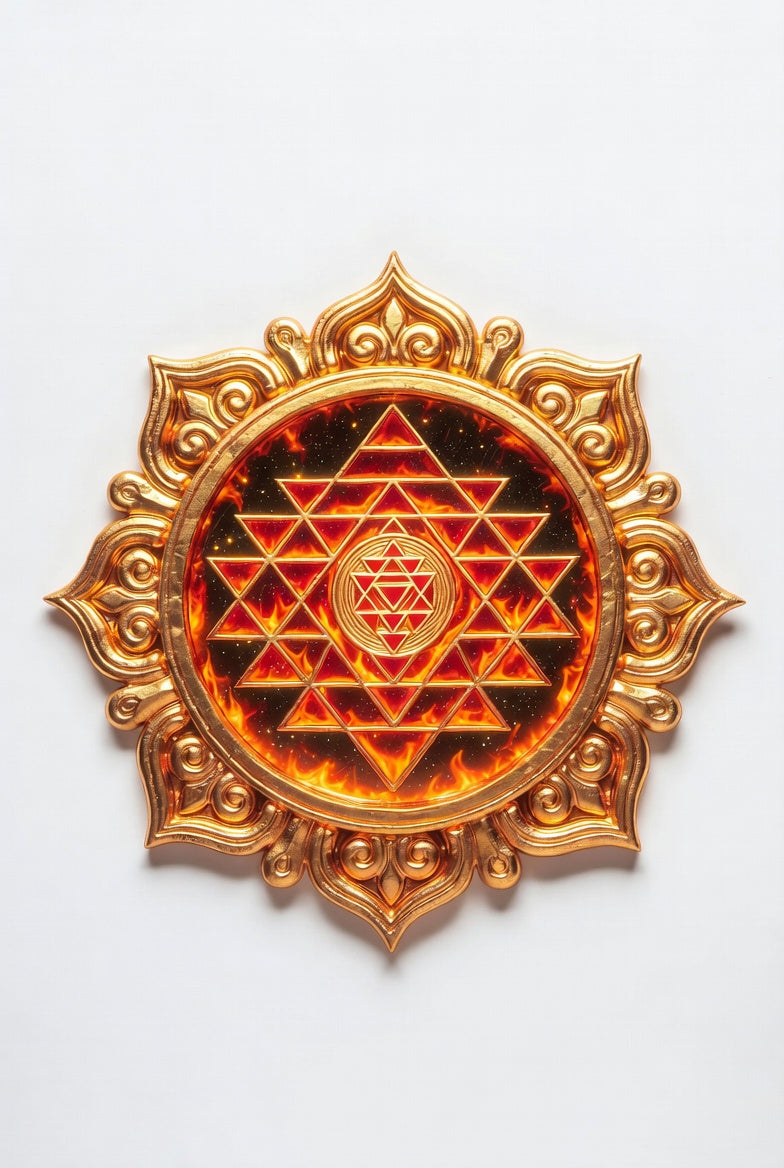 Hanuman Yantra Print | Vastu South Strength & Courage