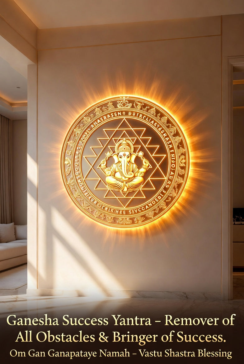 Ganesha Yantra Print | Vastu Obstacle Removal | Download